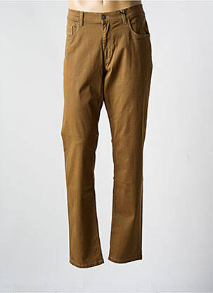 Pantalon slim stretch taille normale marron PIONEER homme