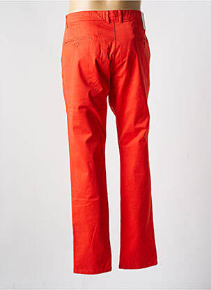 Pantalon chino tissage popeline taille normale orange GENTLEMAN FARMER homme