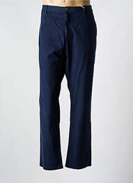 Pantalon chino tissage popeline taille normale bleu GANT homme