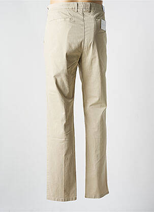 Pantalon chino tissage popeline taille basse beige PIONEER homme