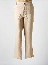 Pantalon chino tissage chiné taille normale beige VICOMTE ARTHUR homme