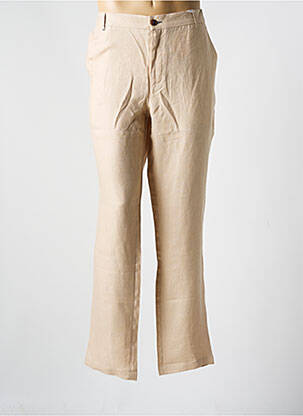 Pantalon chino tissage chiné taille normale beige VICOMTE ARTHUR homme