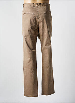 Pantalon chino stretch taille normale marron MEN OF ALL NATION homme