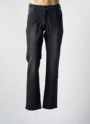 Jeans coupe slim stretch taille normale noir PIONIER homme