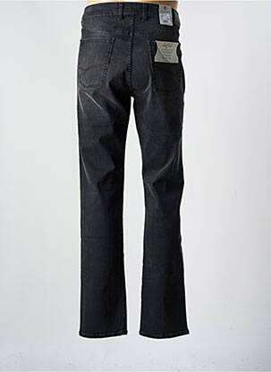 Jeans coupe slim stretch taille normale noir PIONIER homme