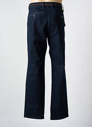 Pantalon chino stretch taille normale bleu PIONIER homme