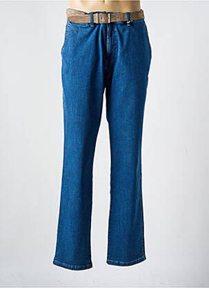 Jeans coupe droite stretch taille normale bleu PIONEER homme