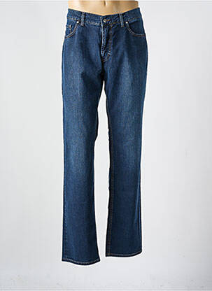 Jeans coupe slim stretch taille normale bleu PIONIER homme