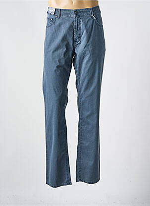 Pantalon slim stretch taille normale bleu PIONIER homme
