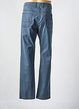 Pantalon slim stretch taille normale bleu PIONIER homme