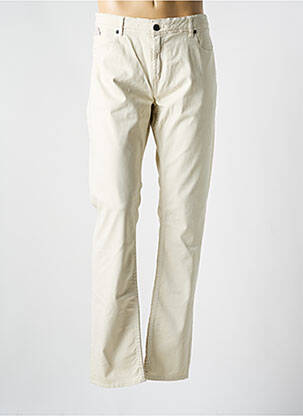 Jeans coupe slim beige GENTLEMAN FARMER pour homme