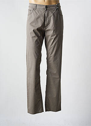 Jeans coupe slim gris PIONIER pour homme