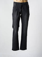 Jeans coupe slim noir PIONIER pour homme seconde vue