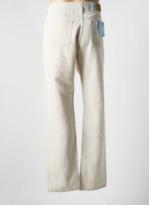 Jeans coupe droite beige LEE COOPER pour homme