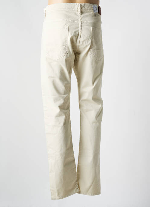 Jeans coupe slim beige GENTLEMAN FARMER pour homme