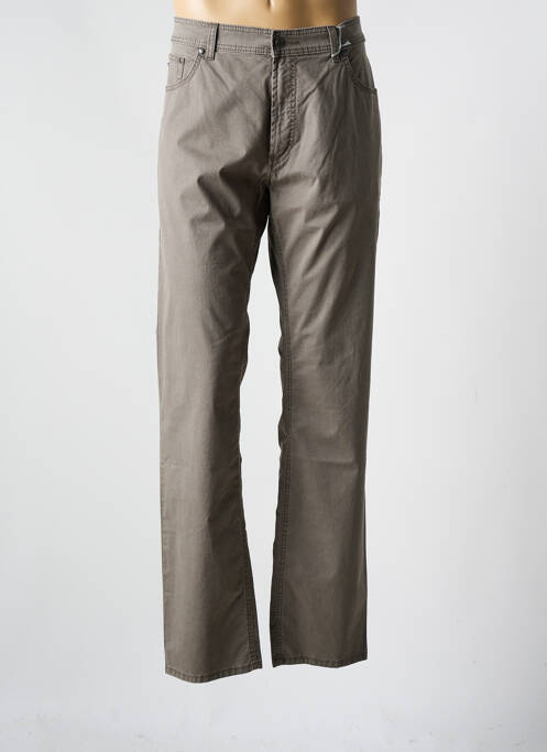 Jeans coupe slim gris PIONIER pour homme