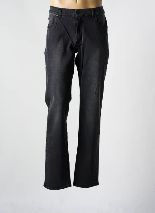 Jeans coupe slim noir PIONIER pour homme