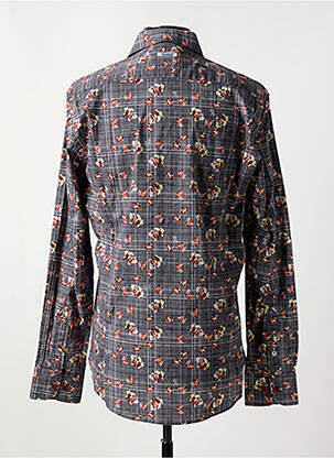 Chemise manches longues coupe droite gris A FISH NAMED FRED homme