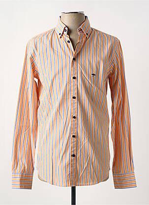 Chemise manches longues coupe cintrée orange FYNCH-HATTON homme