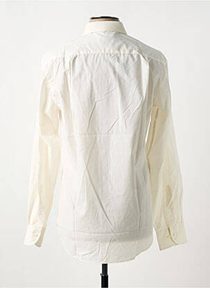 Chemise manches longues coupe cintrée blanc JEAN CHATEL homme