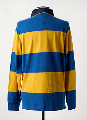Polo manches longues manches longues jaune FYNCH-HATTON homme
