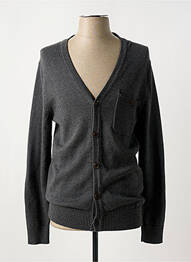 Gilet manches longues col v gris MEXX homme