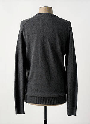 Gilet manches longues col v gris MEXX homme