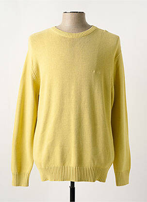 Pull col rond manches longues jaune LEE COOPER homme