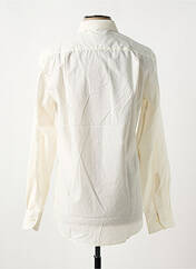 Chemise manches longues blanc JEAN CHATEL pour homme seconde vue