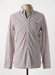 Chemise manches longues blanc MCS pour homme seconde vue