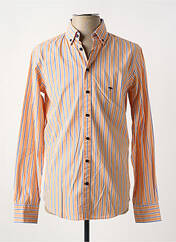 Chemise manches longues orange FYNCH-HATTON pour homme seconde vue