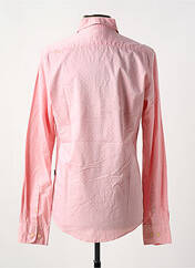 Chemise manches longues rose MEN OF ALL NATION pour homme seconde vue