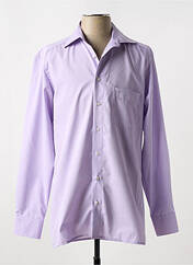 Chemise manches longues violet MARVELIS pour homme seconde vue