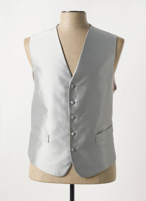 Gilet sans manche gris VIRTUOSE pour homme