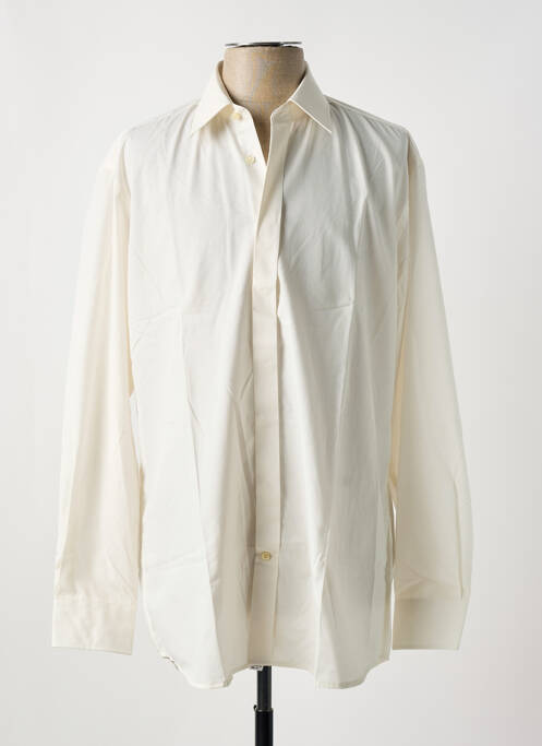 Chemise manches longues blanc JEAN CHATEL pour homme