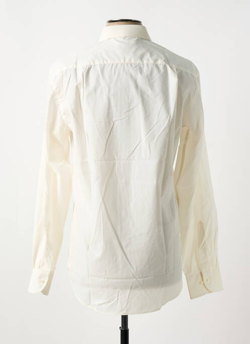 Chemise manches longues blanc JEAN CHATEL pour homme