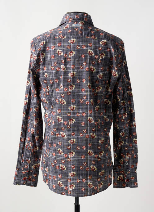 Chemise manches longues gris A FISH NAMED FRED pour homme