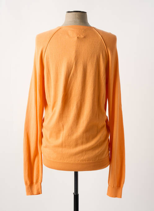 Pull orange MCS homme