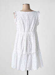 Robe courte blanc GOA pour femme seconde vue