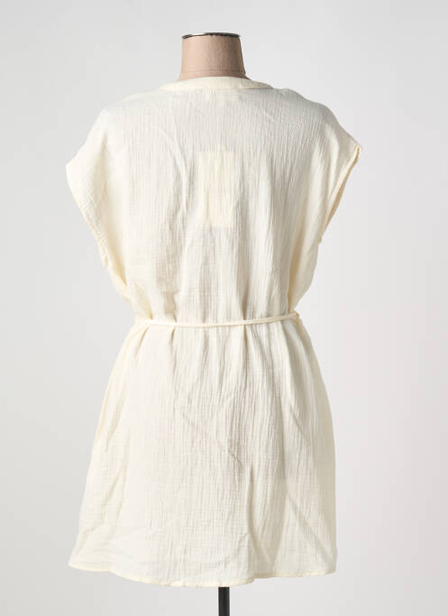 Robe courte beige GRACE & MILA pour femme