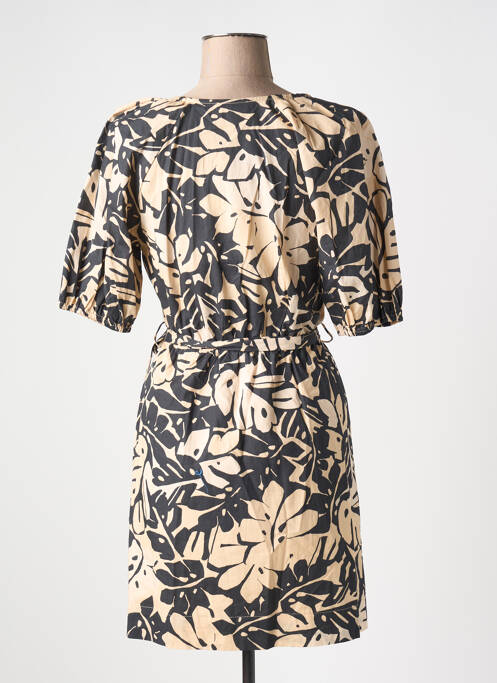 Robe courte beige GRACE & MILA pour femme