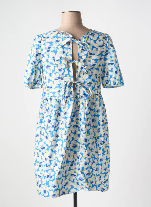 Robe courte bleu IT HIPPIE pour femme
