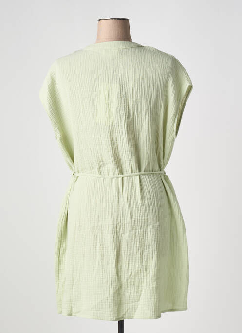 Robe courte vert GRACE & MILA pour femme