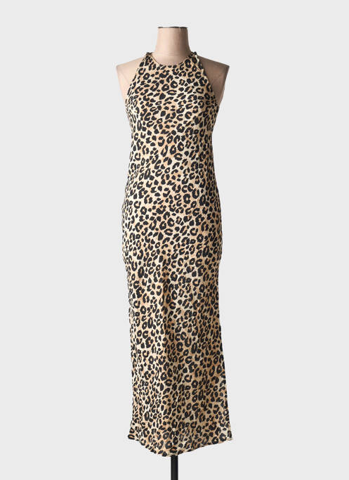 Robe longue beige GRACE & MILA pour femme