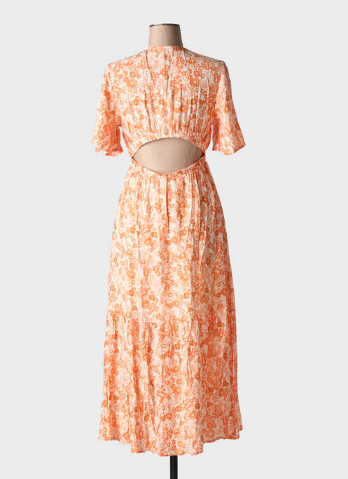 Robe longue orange LILI & LALA pour femme