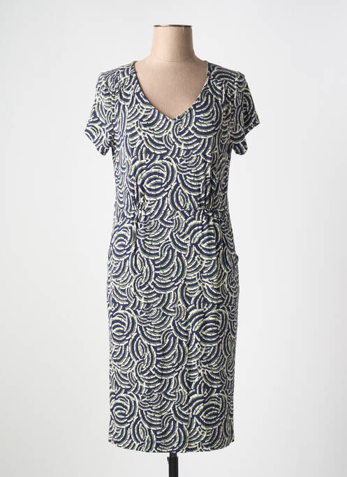 Robe mi-longue bleu WHITE STUFF pour femme