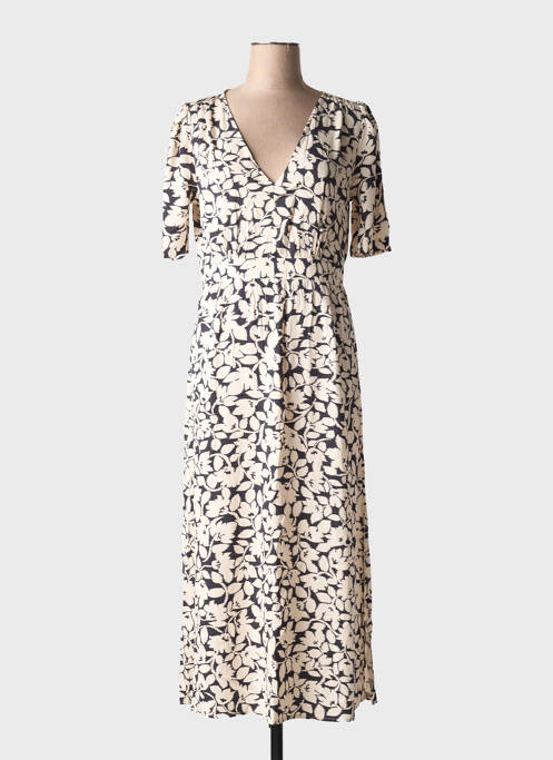 Robe mi-longue noir GRACE & MILA pour femme