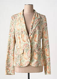 Blazer coupe cintrée beige PAKO LITTO femme