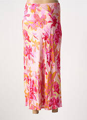 Jupe longue rose GRACE & MILA pour femme seconde vue