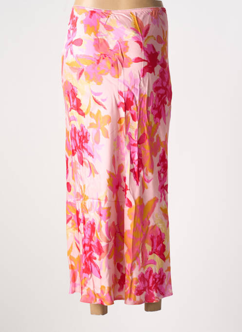 Jupe longue rose GRACE & MILA pour femme